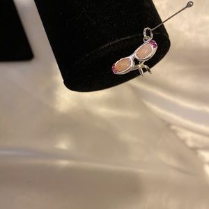 Sterling silver sunglasses charm